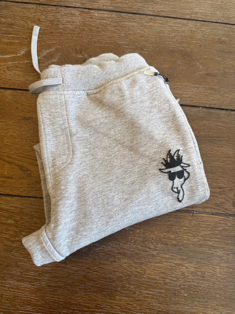 GOAT Youth Medium Gray Sweatpants